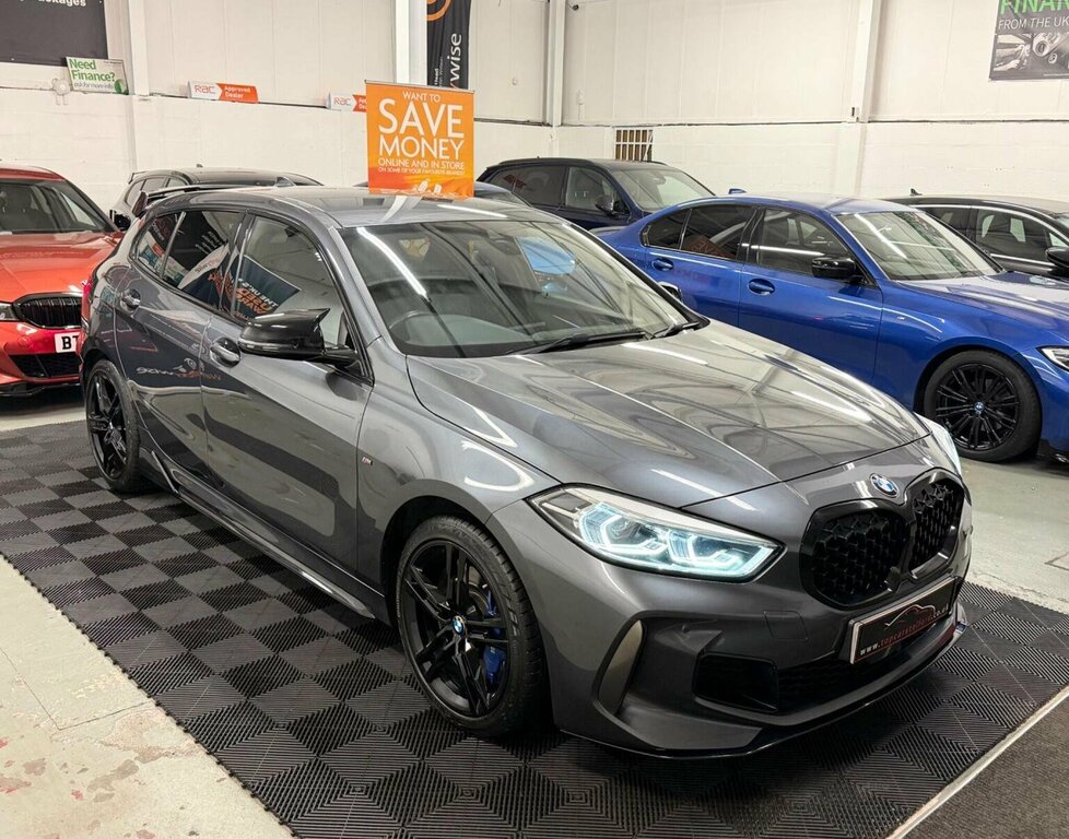 BMW 1 Series Hatchback 2.0 M135i Xdrive Euro 6 Ss FG69XNM Grey #6