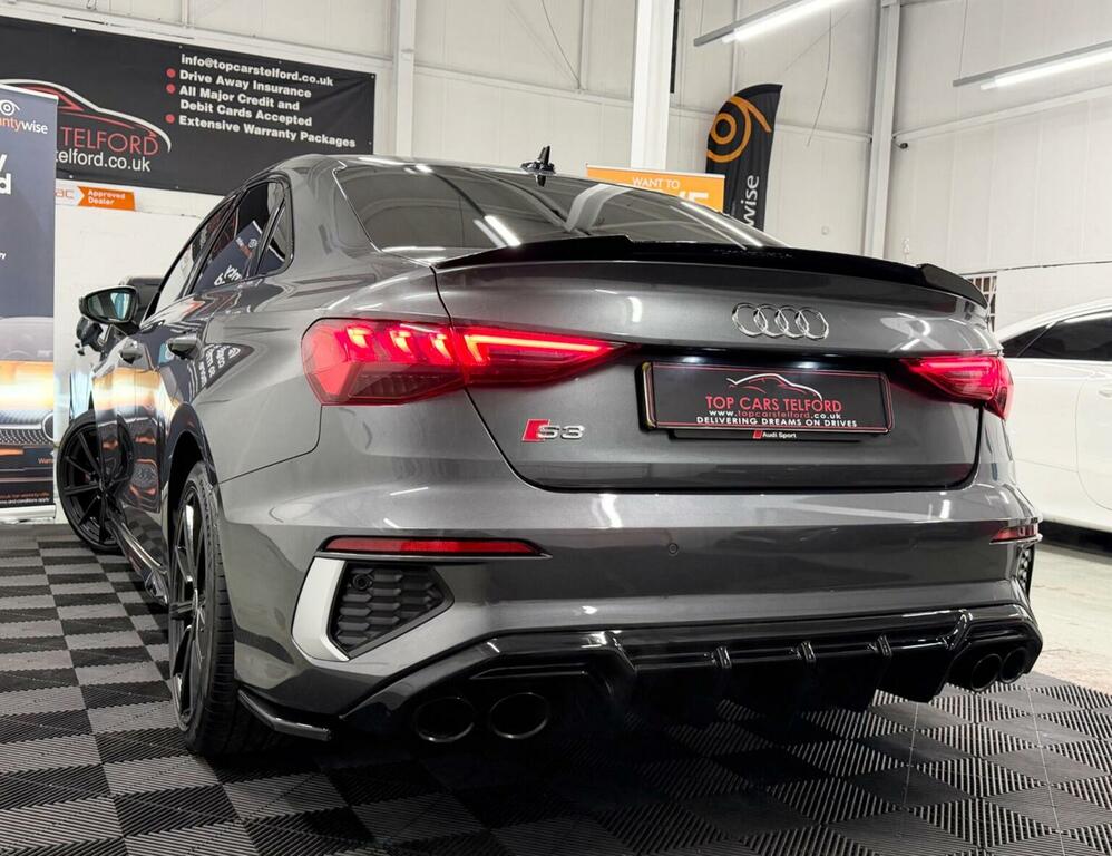 Audi S3 Saloon 2.0 Tfsi S Tronic Quattro Euro 6 Ss KW70FBN Grey #5