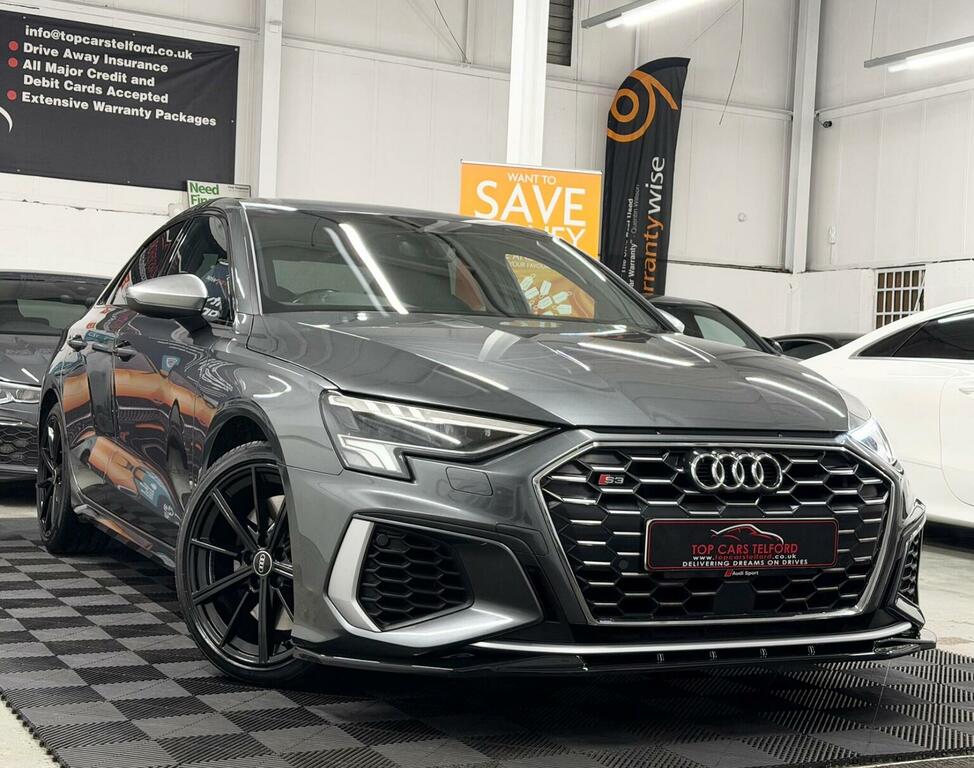 Audi S3 Saloon 2.0 Tfsi S Tronic Quattro Euro 6 Ss KW70FBN Grey #6