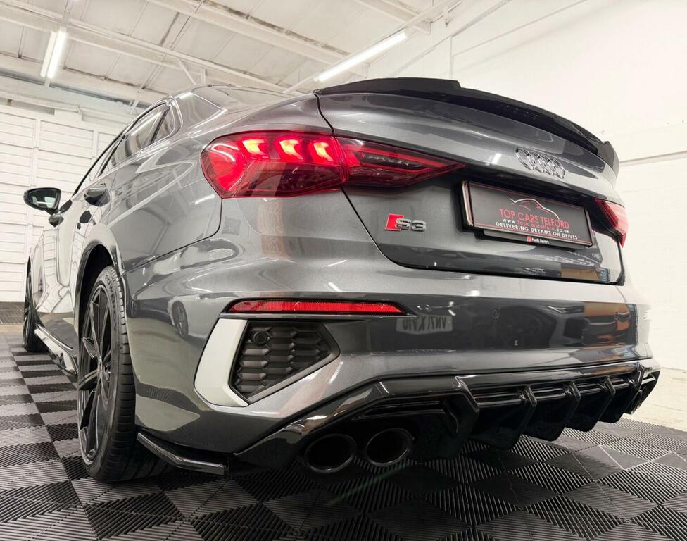 Audi S3 Saloon 2.0 Tfsi S Tronic Quattro Euro 6 Ss KW70FBN Grey #2