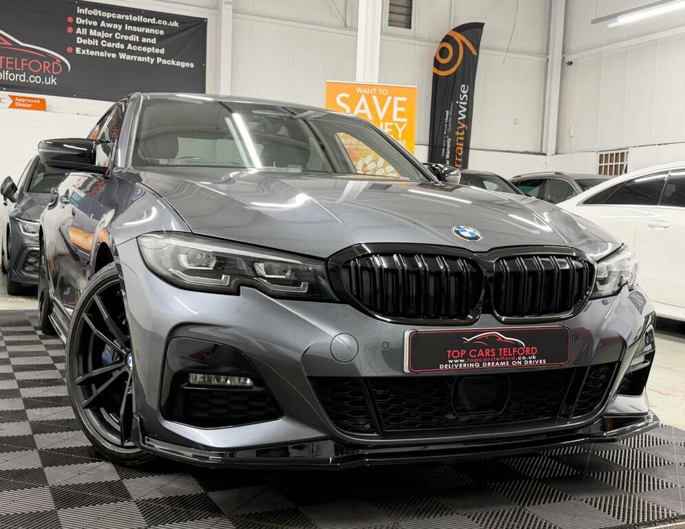 BMW 3 Series Saloon 2.0 320D Mht M Sport Euro 6 Ss Grey