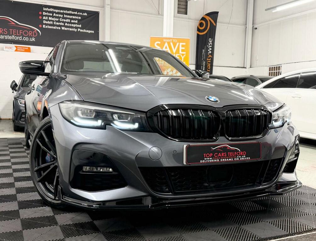 BMW 3 Series Saloon 2.0 320D Mht M Sport Euro 6 Ss YB21AZZ Grey #5