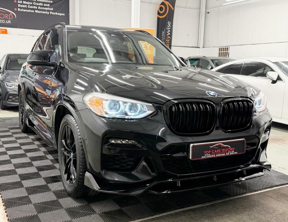 BMW X3 Suv 2.0 20D Mht M Sport Xdrive Euro 6 Ss 5 BD70UNF Black #3