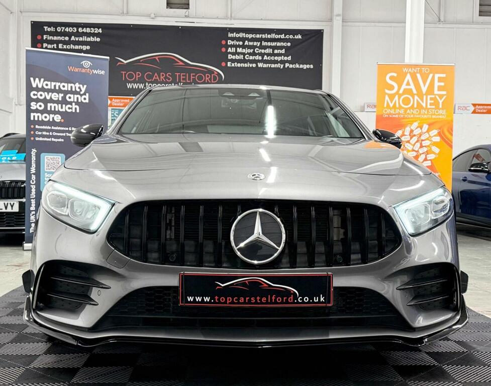 Mercedes-Benz A Class Hatchback 2.0 A35 Amg Edition Executive 7G-dct 4 WA22XDU Grey #2