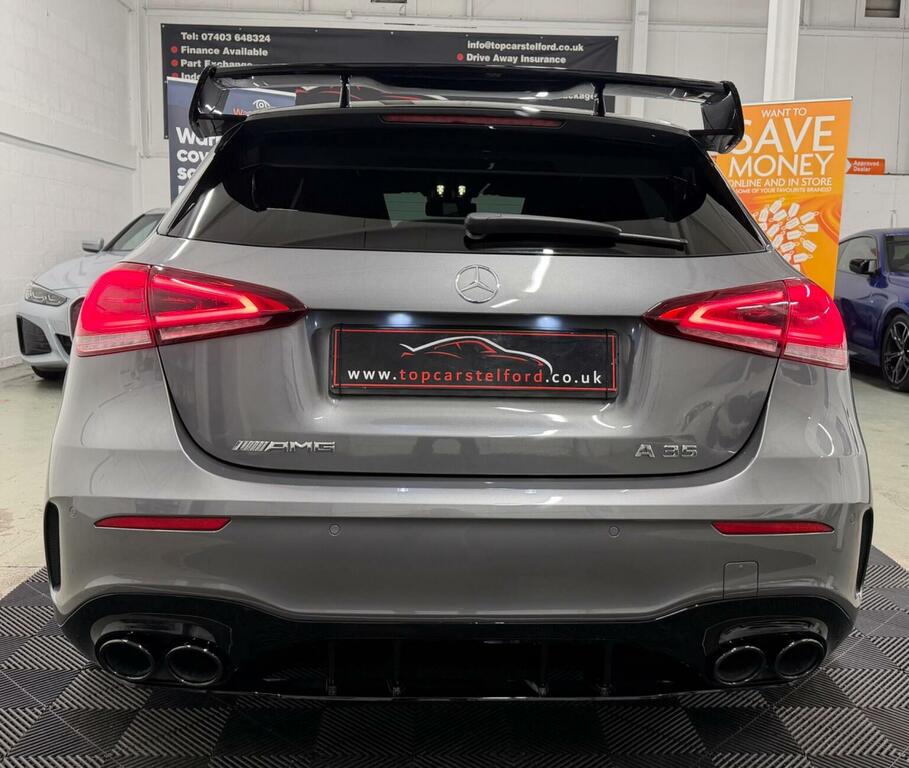 Mercedes-Benz A Class Hatchback 2.0 A35 Amg Edition Executive 7G-dct 4 WA22XDU Grey #3