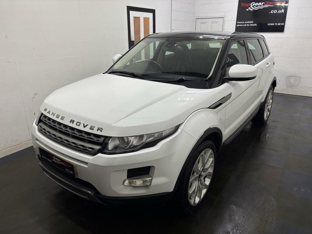 Land Rover Range Rover Evoque Pure Sd4 MD12YOV White #6