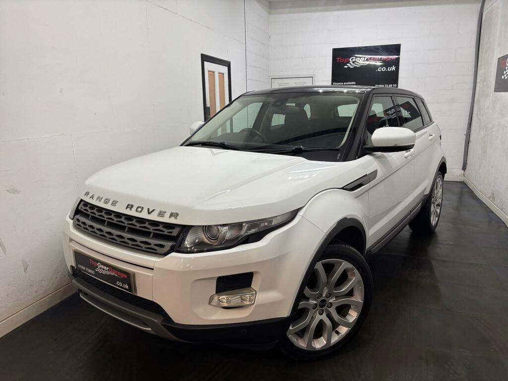 Land Rover Range Rover Evoque Pure Sd4 MD12YOV White #2