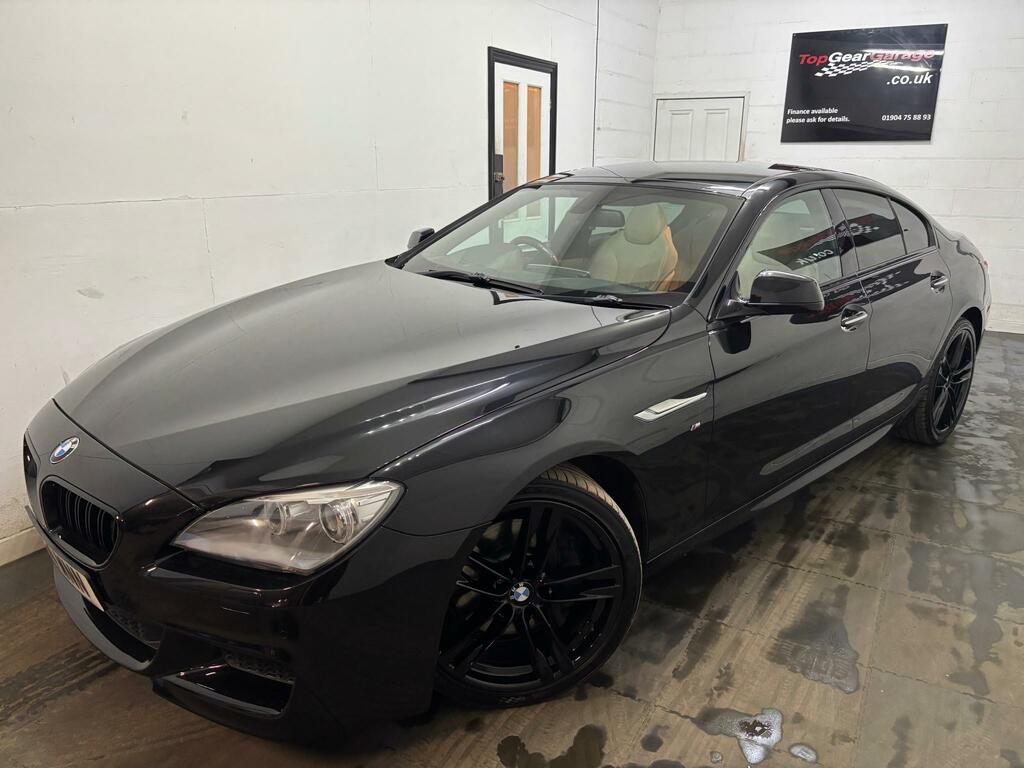 BMW 6 Series Gran Coupe 640D M Sport Gran Coupe Black #2