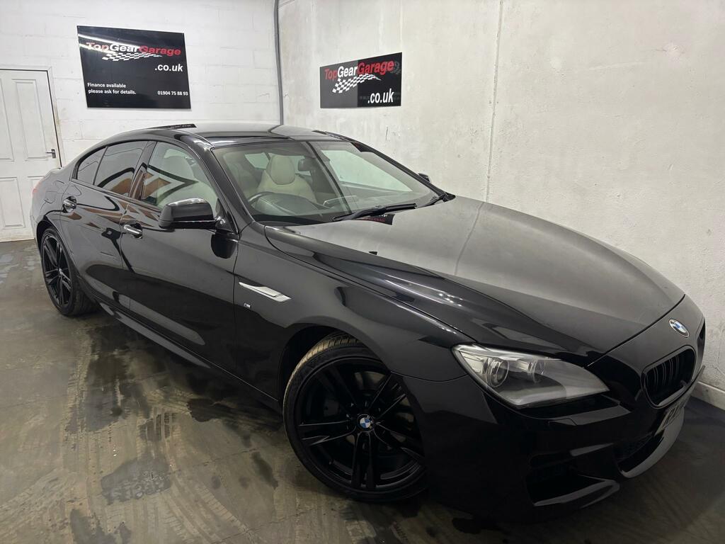 BMW 6 Series Gran Coupe 640D M Sport Gran Coupe Black