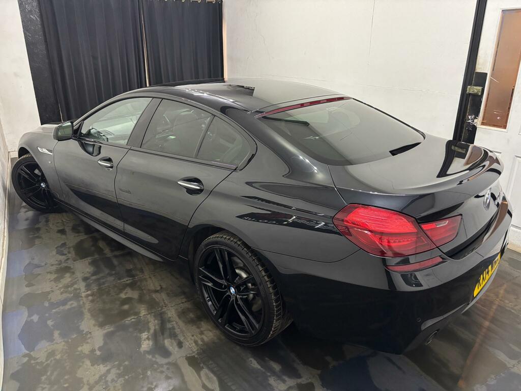 BMW 6 Series Gran Coupe 640D M Sport Gran Coupe Black #5