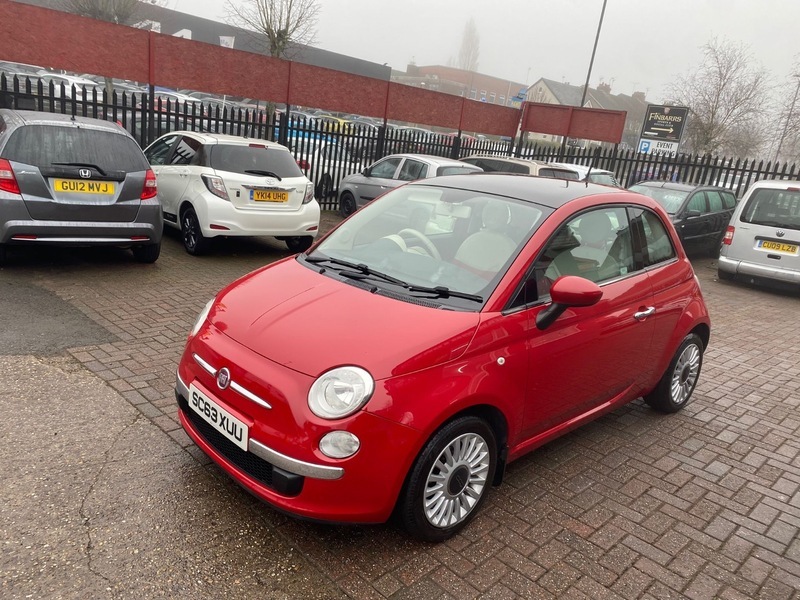 Fiat 500 Lounge Red #2