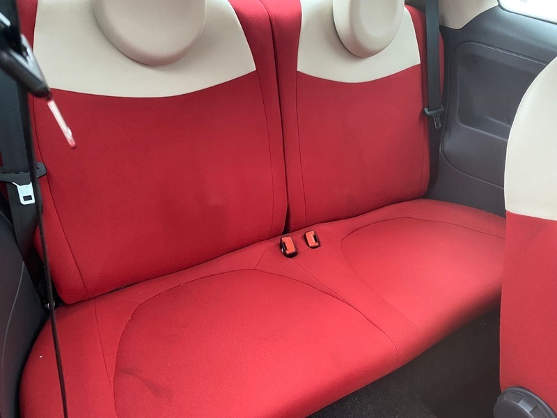 Fiat 500 Lounge Red #5
