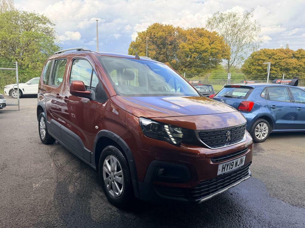 Peugeot Rifter 1.5 Bluehdi Allure Standard Mpv Eat Euro 6 Ss 5 HY19WJN Brown #5