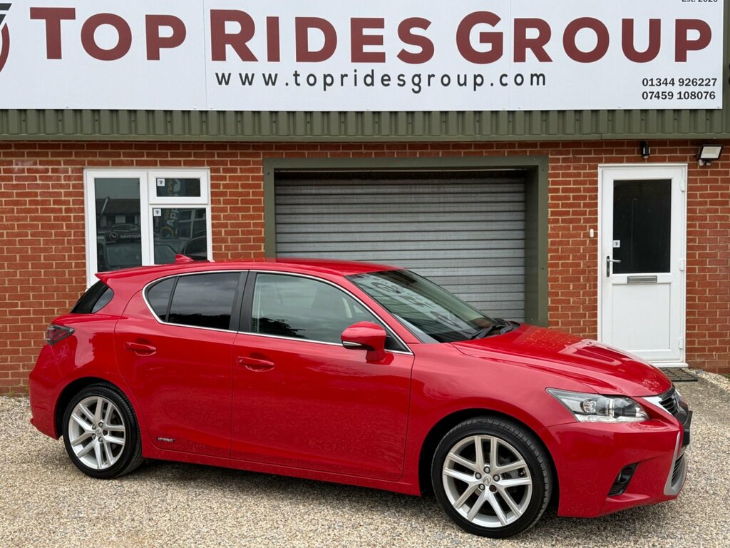Lexus CT 1.8 200H Advance Cvt Euro 6 Ss Red