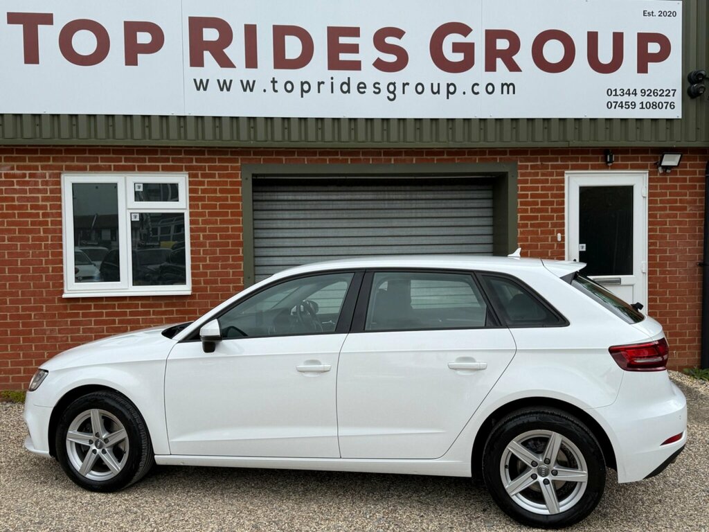 Audi A3 1.0 Tfsi Se Sportback S Tronic Euro 6 Ss White #2