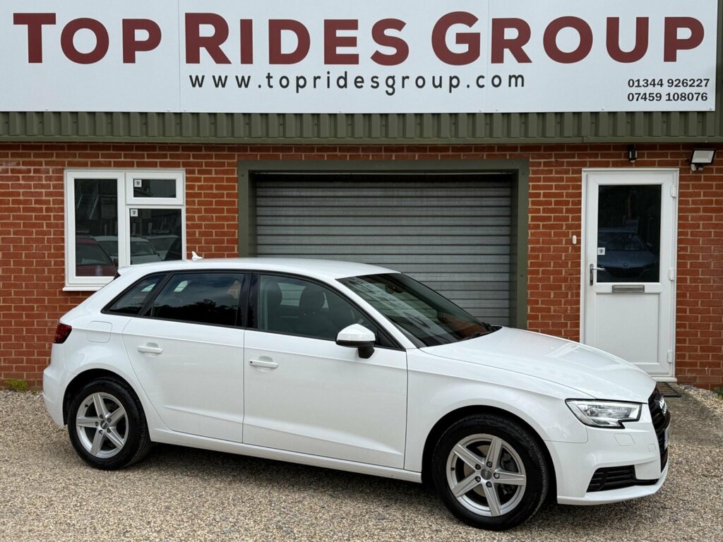 Audi A3 1.0 Tfsi Se Sportback S Tronic Euro 6 Ss White