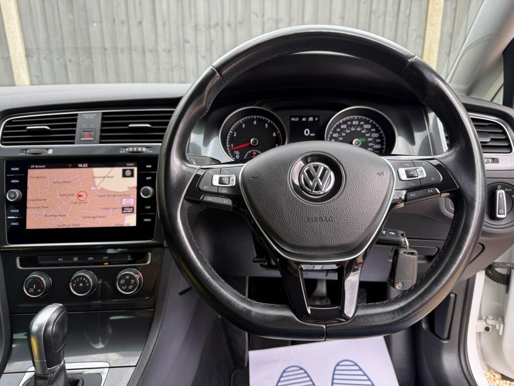 Volkswagen Golf 1.4 Tsi Se Nav Dsg Euro 6 Ss LS18FUW White #5