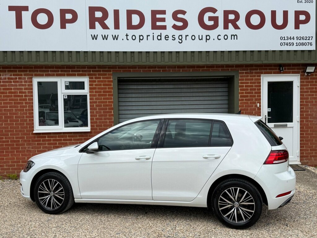 Volkswagen Golf 1.4 Tsi Se Nav Dsg Euro 6 Ss LS18FUW White #2