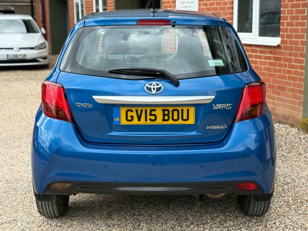 Toyota Yaris 1.5 Vvt-h Icon E-cvt Euro 6 GV15BOU Blue #3