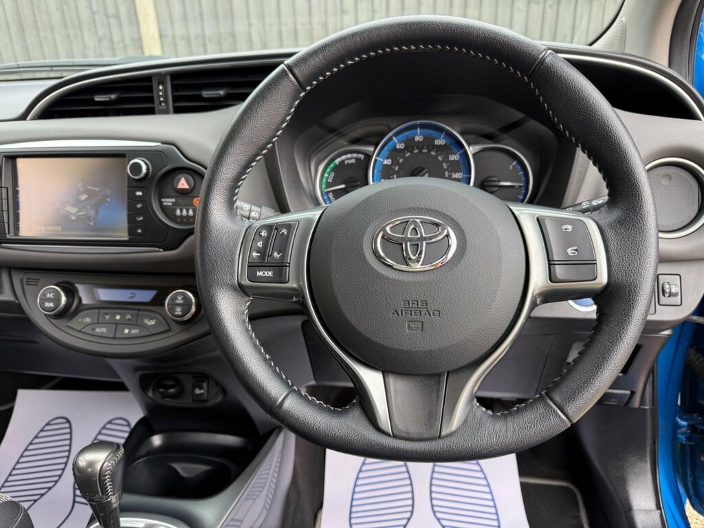 Toyota Yaris 1.5 Vvt-h Icon E-cvt Euro 6 GV15BOU Blue #4