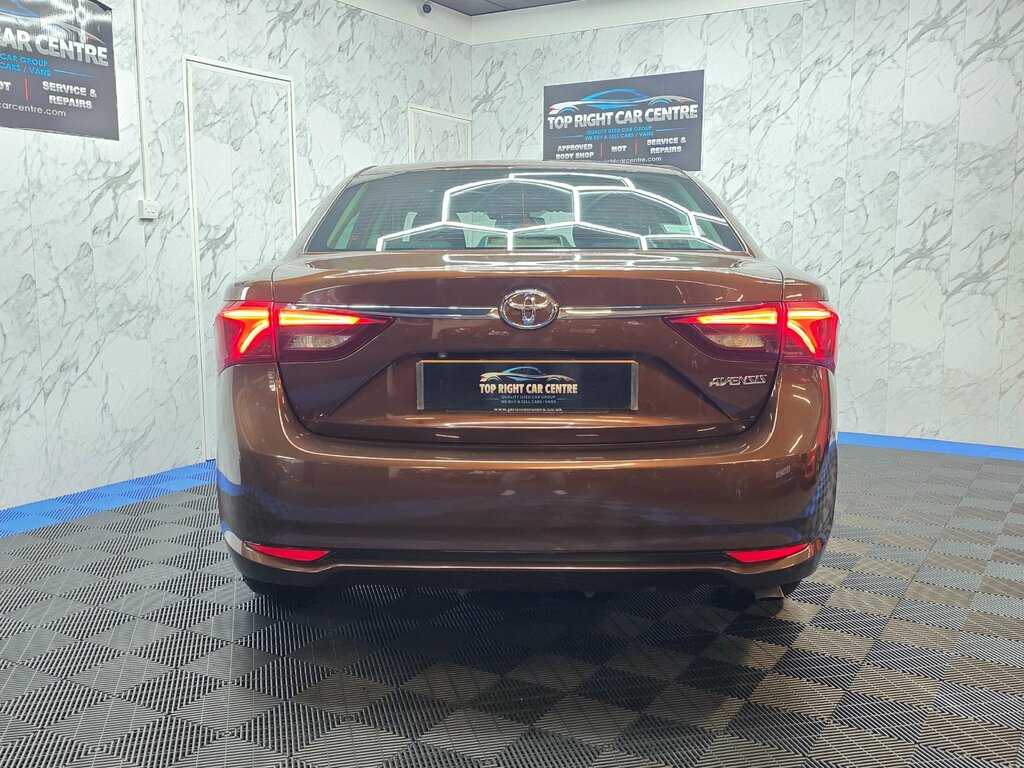 Toyota Avensis 1.6 D-4d Business Edition Saloon Euro 6 Ss 112 ND66GDU Brown #4