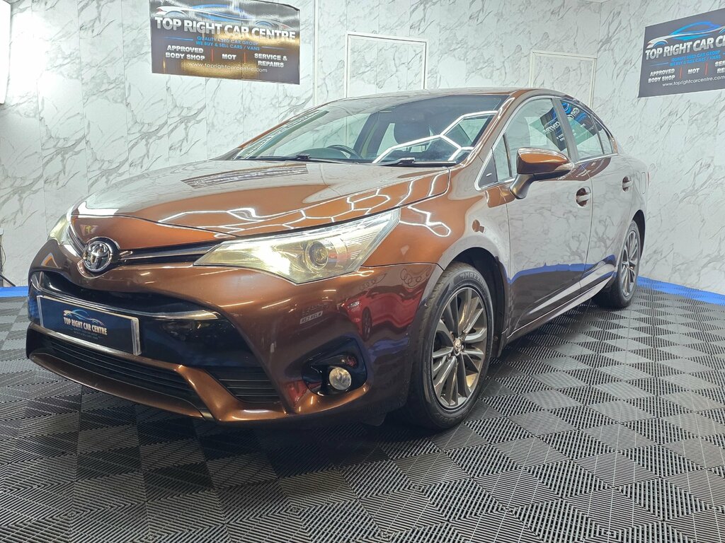 Toyota Avensis 1.6 D-4d Business Edition Saloon Euro 6 Ss 112 ND66GDU Brown #3