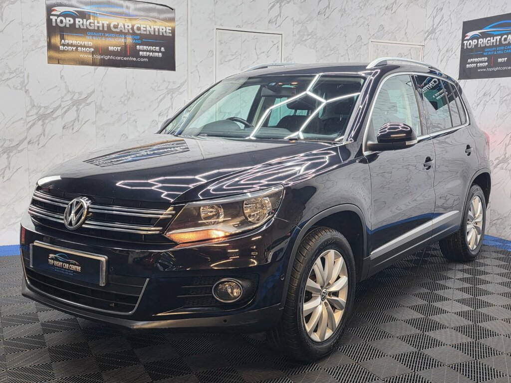 Volkswagen Tiguan 2.0 Tdi Bluemotion Tech Match Suv Dsg 4Wd Ss GU15FDC Black #3