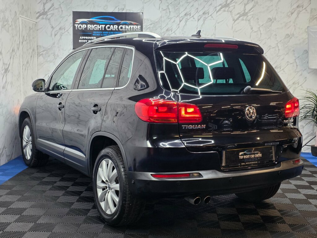 Volkswagen Tiguan 2.0 Tdi Bluemotion Tech Match Suv Dsg 4Wd Ss GU15FDC Black #5