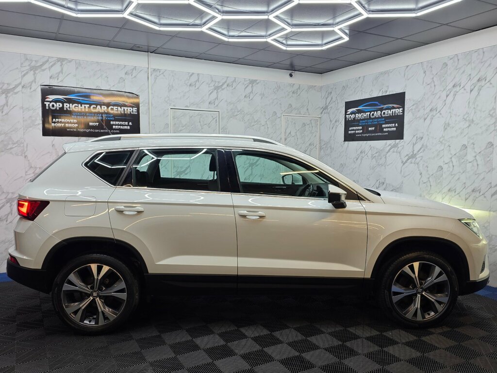 Seat Ateca 1.6 Tdi Ecomotive Se Technology Suv Euro 6 Ulez S OY67YHB White #6