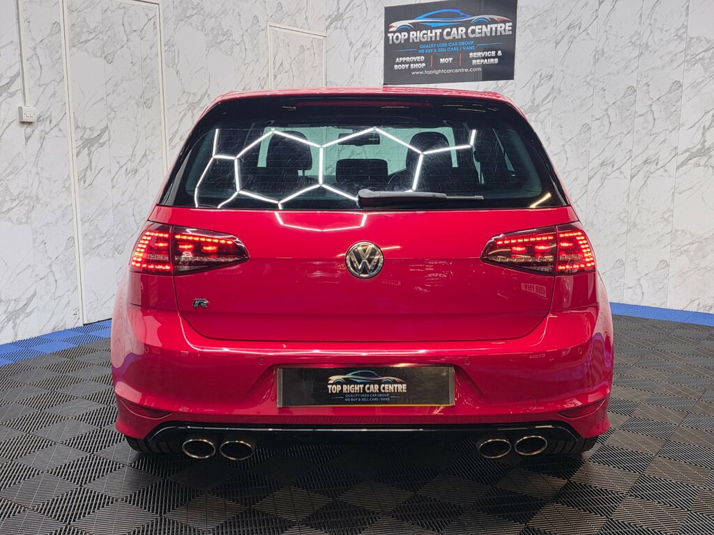 Volkswagen Golf 2.0 Tsi Bluemotion Tech R Hatchback Man VO64OJF Red #4