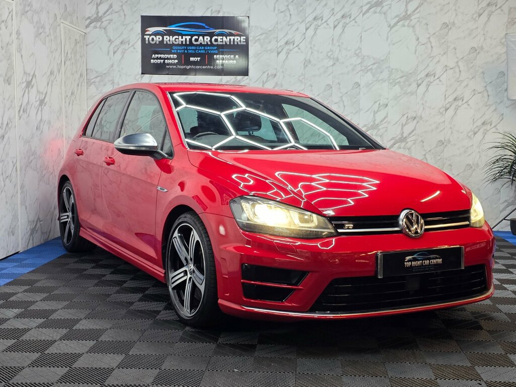 Volkswagen Golf 2.0 Tsi Bluemotion Tech R Hatchback Man Red