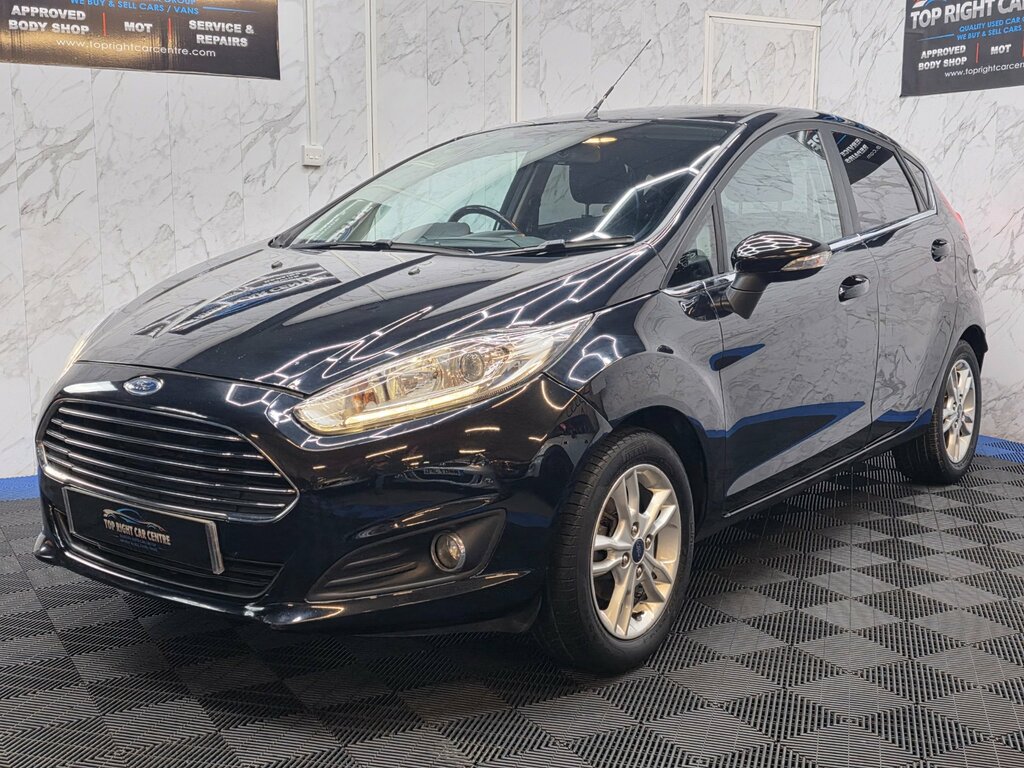 Ford Fiesta 1.5 Tdci Zetec Hatchback Euro 6 Ulez 75 Ps D HXZ7418 Black #3