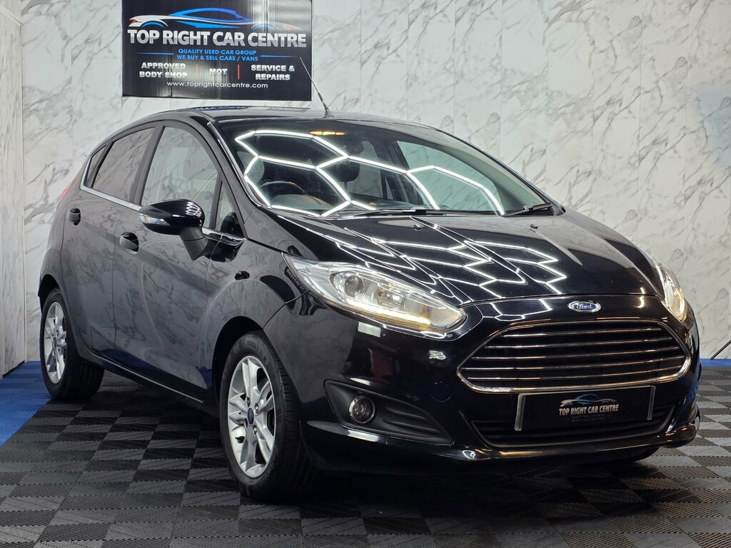 Ford Fiesta 1.5 Tdci Zetec Hatchback Euro 6 Ulez 75 Ps D Black