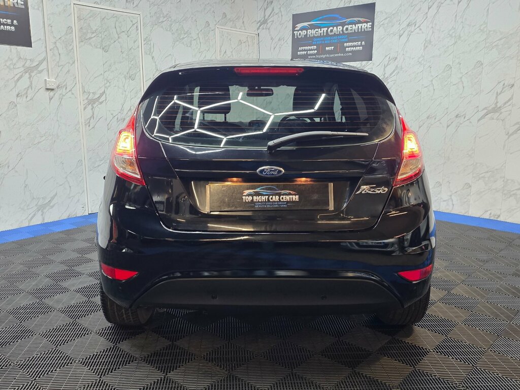 Ford Fiesta 1.5 Tdci Zetec Hatchback Euro 6 Ulez 75 Ps D HXZ7418 Black #4