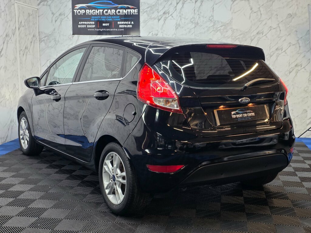 Ford Fiesta 1.5 Tdci Zetec Hatchback Euro 6 Ulez 75 Ps D HXZ7418 Black #5