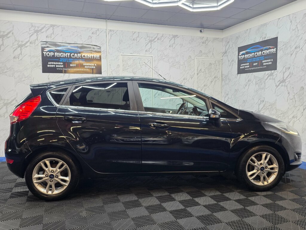 Ford Fiesta 1.5 Tdci Zetec Hatchback Euro 6 Ulez 75 Ps D HXZ7418 Black #6