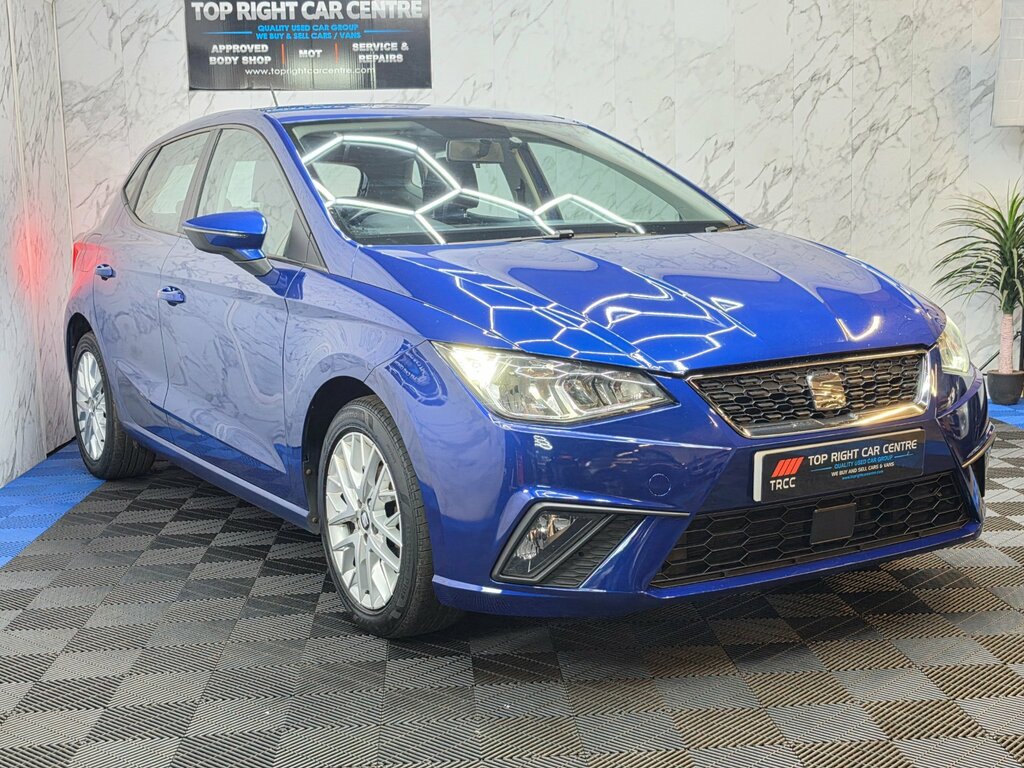 Seat Ibiza 1.0 Mpi Se Technology Hatchback Euro 6 Ulez S Blue