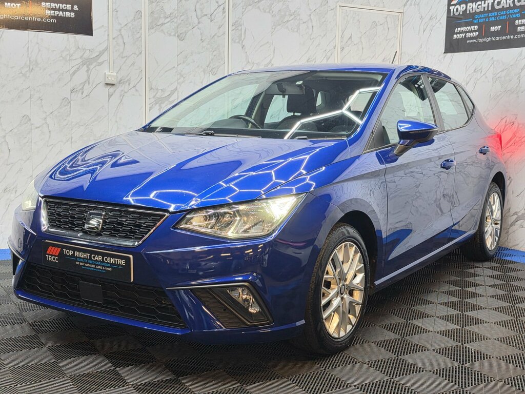 Seat Ibiza 1.0 Mpi Se Technology Hatchback Euro 6 Ulez S ND67VFB Blue #3