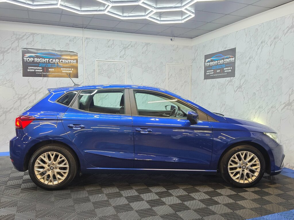 Seat Ibiza 1.0 Mpi Se Technology Hatchback Euro 6 Ulez S ND67VFB Blue #6