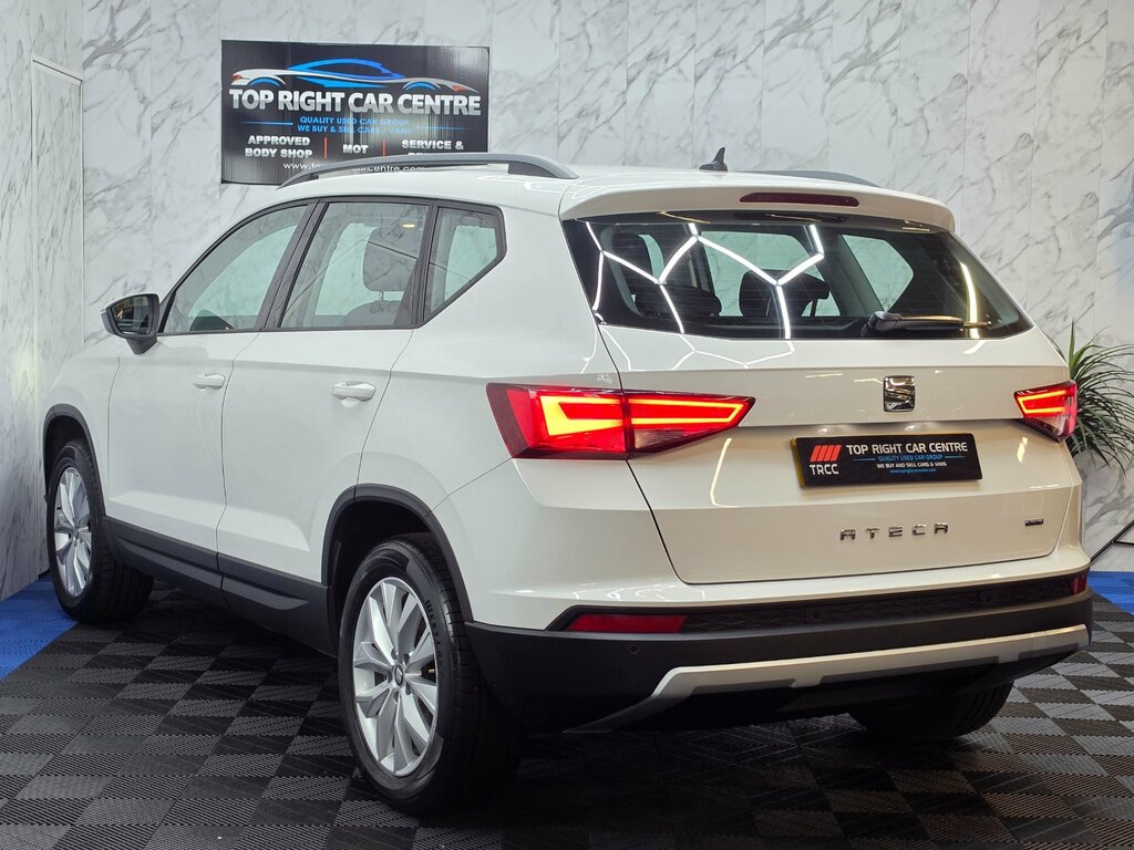 Seat Ateca 2.0 Tdi Se Suv 4Drive Euro 6 Ulez Ss 150 P NG18EKD White #5