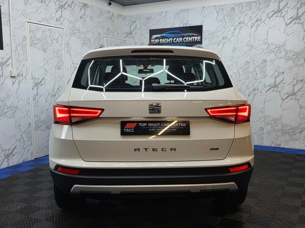 Seat Ateca 2.0 Tdi Se Suv 4Drive Euro 6 Ulez Ss 150 P NG18EKD White #4