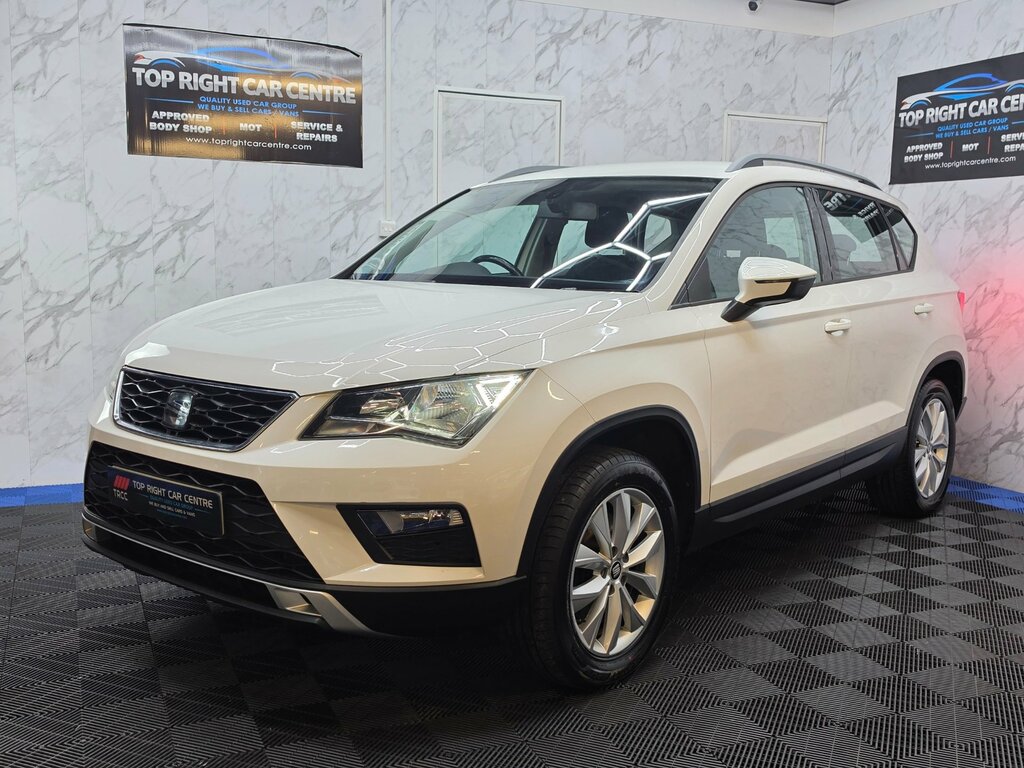 Seat Ateca 2.0 Tdi Se Suv 4Drive Euro 6 Ulez Ss 150 P NG18EKD White #3