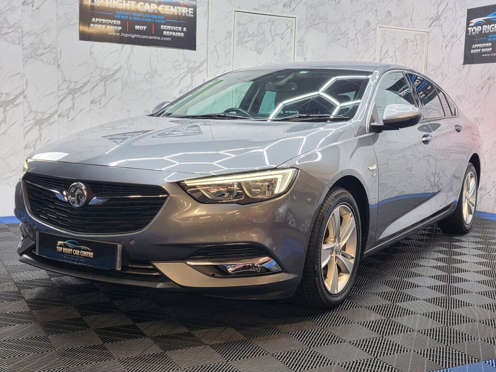 Vauxhall Insignia 1.6 Turbo D Blueinjection Sri Grand Sport Dies BV68JNN Grey #3
