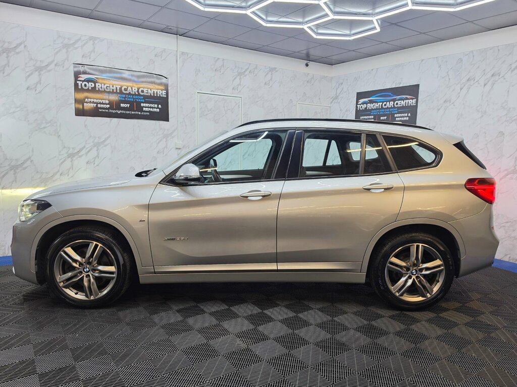 BMW X1 2.0 25D M Sport Suv Xdrive Euro 6 Ulez S NV66KUX Silver #6