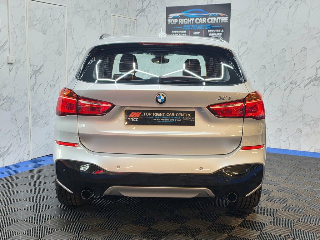 BMW X1 2.0 25D M Sport Suv Xdrive Euro 6 Ulez S NV66KUX Silver #4