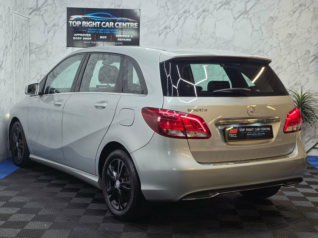 Mercedes-Benz B Class 1.5 B180d Se Executive Mpv Euro 6 Ulez Ss 10 Silver #5