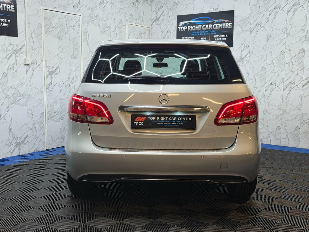 Mercedes-Benz B Class 1.5 B180d Se Executive Mpv Euro 6 Ulez Ss 10 Silver #4