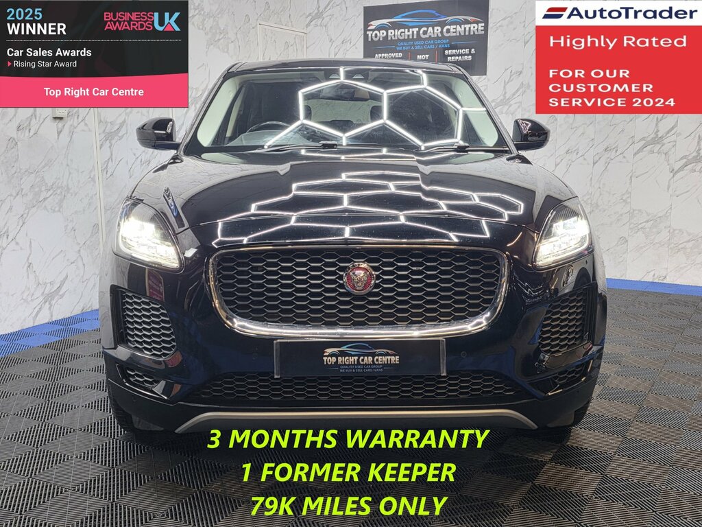 Jaguar E-Pace 2.0 D150 Suv Euro 6 Ulez Ss 150 Ps GP19LXA Black #2