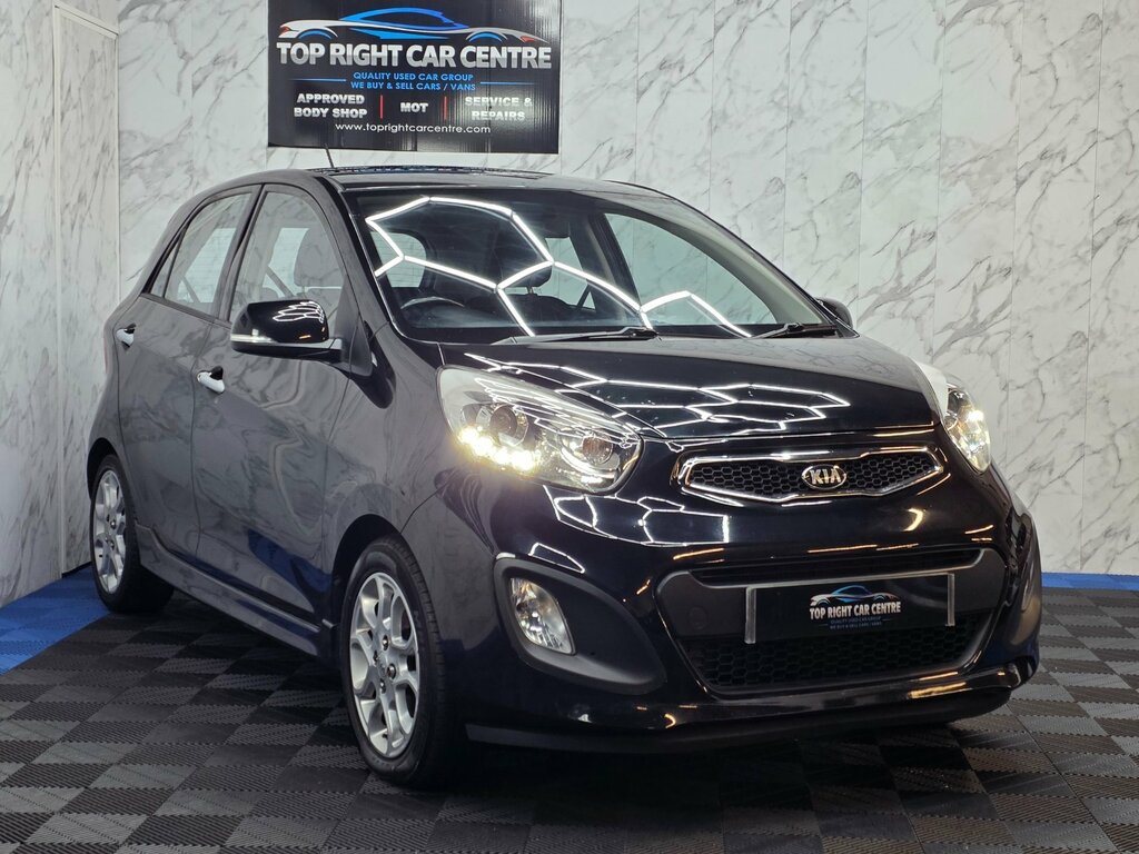 Kia Picanto 1.25 3 Hatchback Ulez 84 Bhp Black