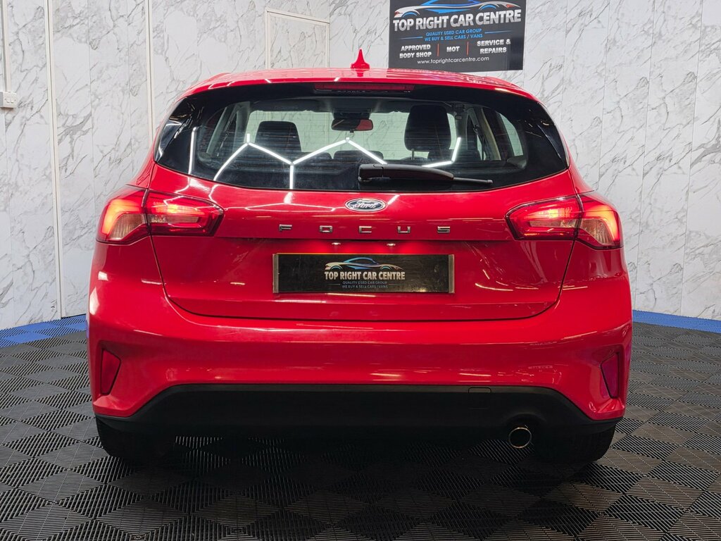 Ford Focus 1.5 Ecoblue Zetec Hatchback Euro 6 Ulez Ss YA19FMZ Red #4